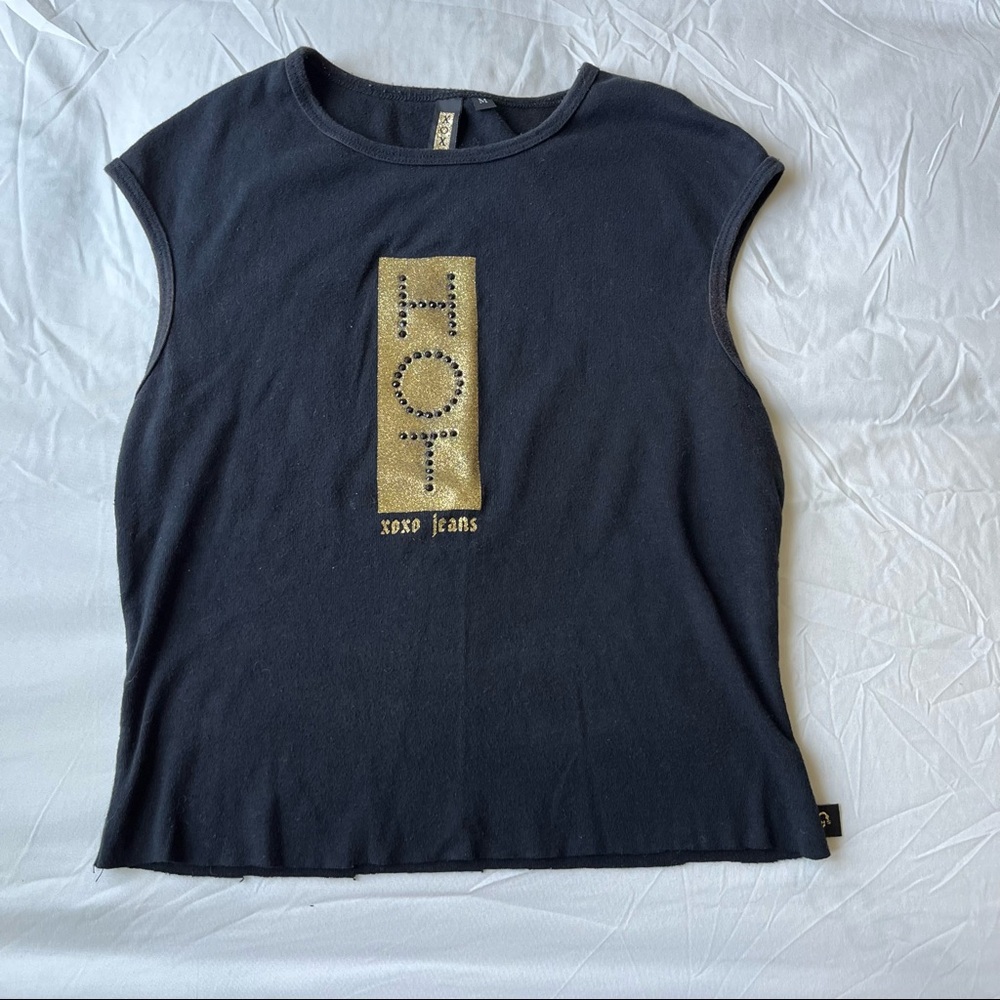 xoxo cap sleeve top